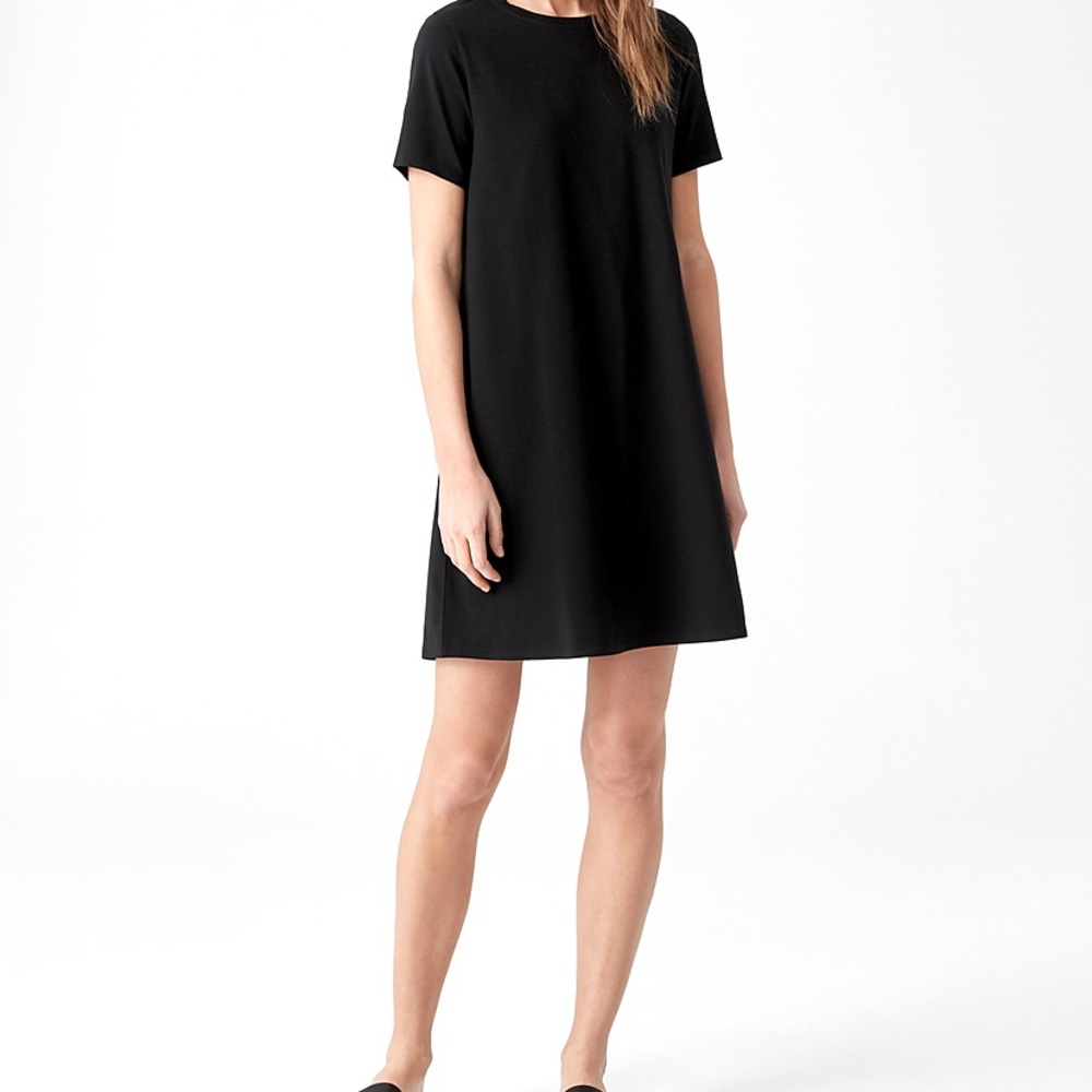 Eileen Fisher Linen Jersey Dress